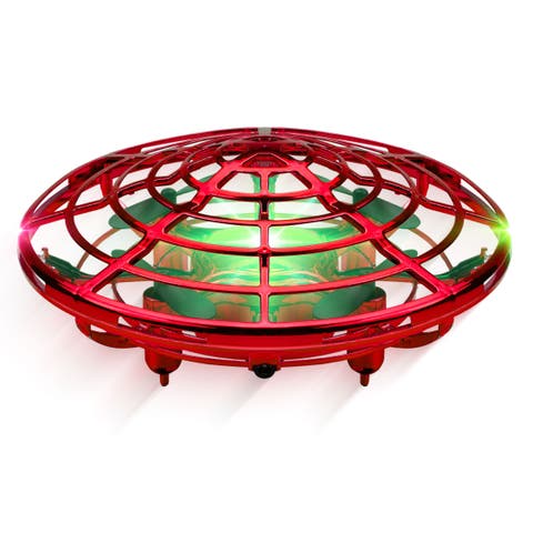 Scoot Hand Operated Drone - Red