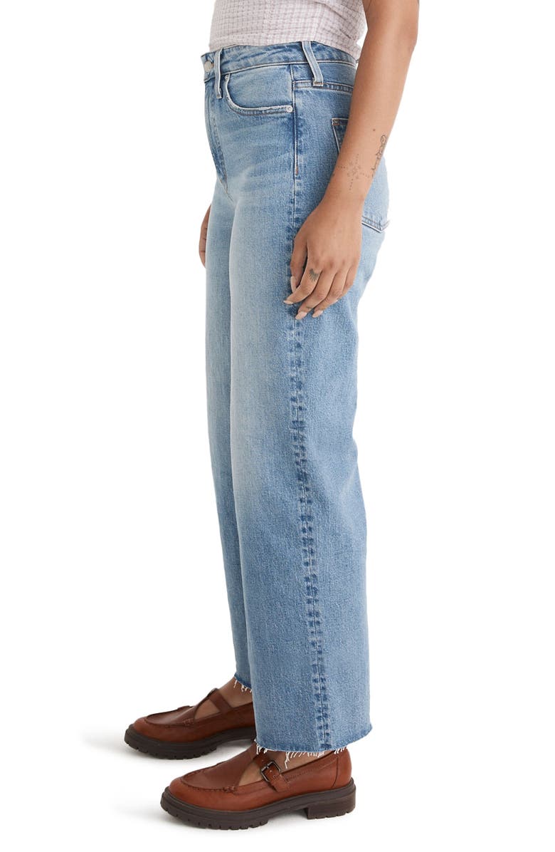 Madewell The Curvy Perfect Vintage Wide Leg Crop Jean, Alternate, color, 