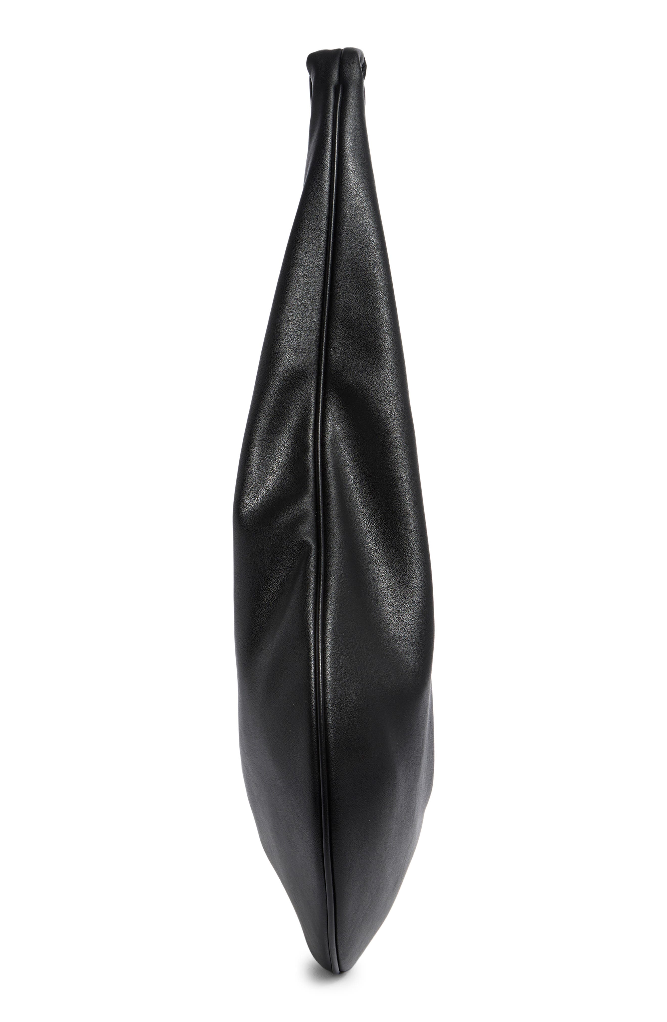 BCBG Crisscross Large Hobo Bag, Alternate, color, Black