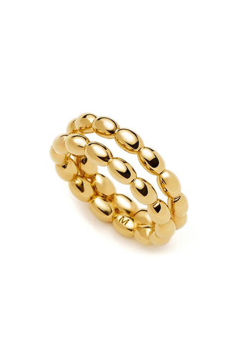 Molten Olive Stacking Ring