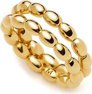Missoma Molten Olive Stacking Ring
