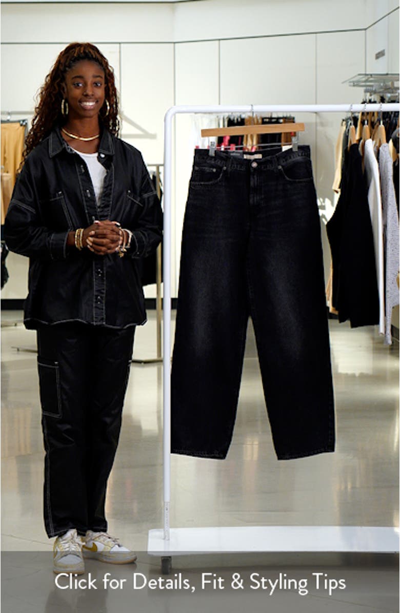 Baggy Dad Straight Leg Jeans, sales video thumbnail