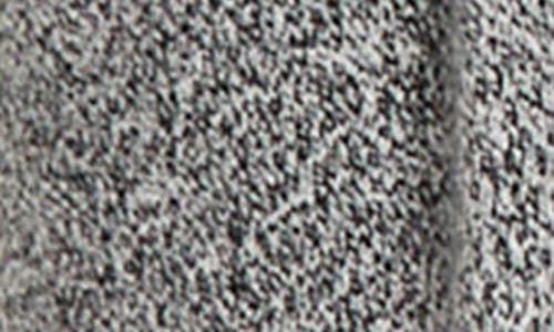 Misook Tweed Mixed Media Belted Sweater Coat In Gray