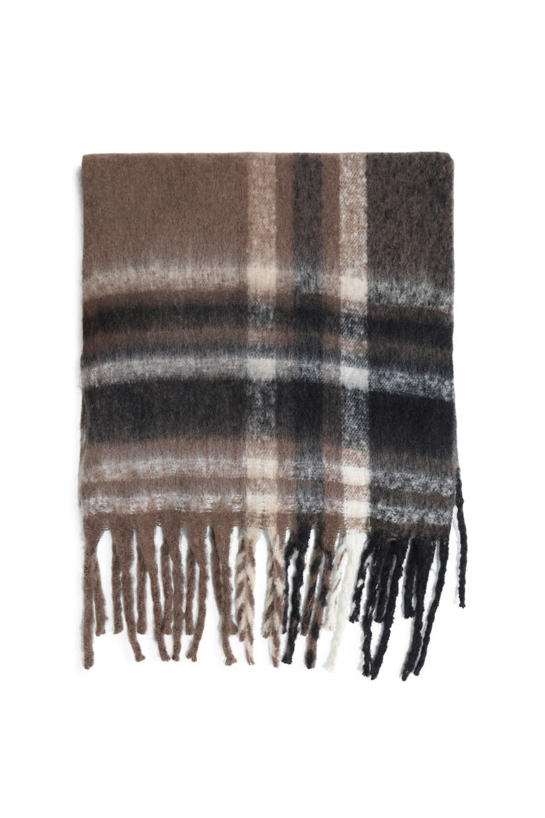 Timeless Scarf, Alternate, color, Brown