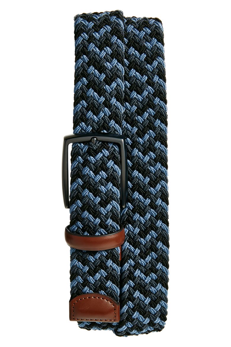 Twisted Blues Belt, Main, color, BLUE