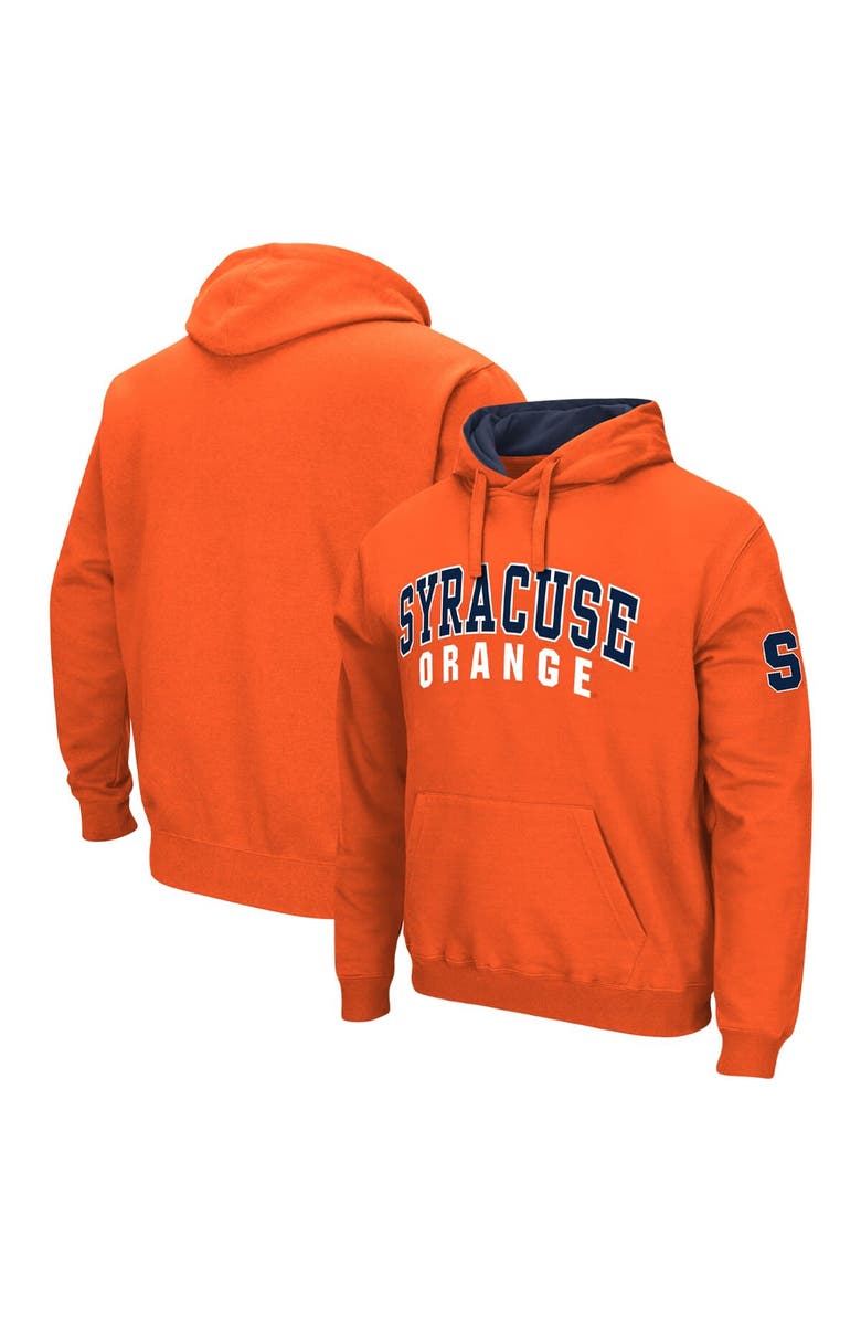 COLOSSEUM Men's Colosseum Orange Syracuse Orange Double Arch Pullover Hoodie, Main, color, Orange