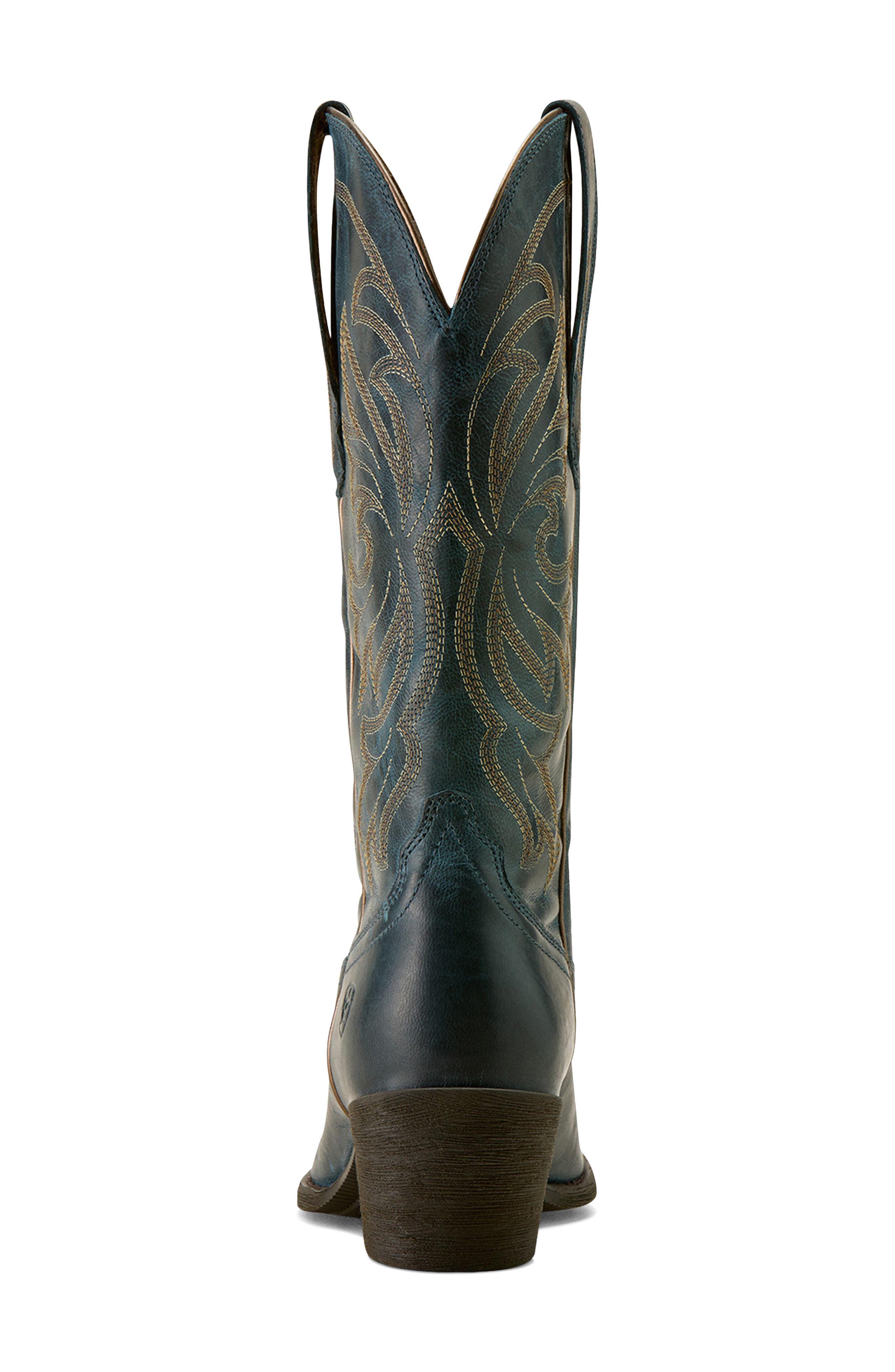 Heritage Western Boot, Alternate, color, FRESH DENIM