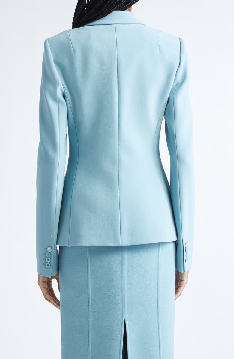 Michael Kors Collection Peak Lapel Wool Blend Blazer, Alternate, color,