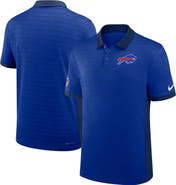 Nike Men's Nike Royal Buffalo Bills Sideline Victory Stripe Performance Polo
