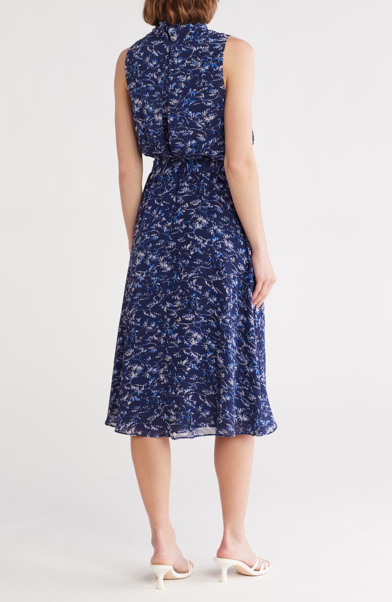 Eliza J Sleeveless Midi Dress, Alternate, color,