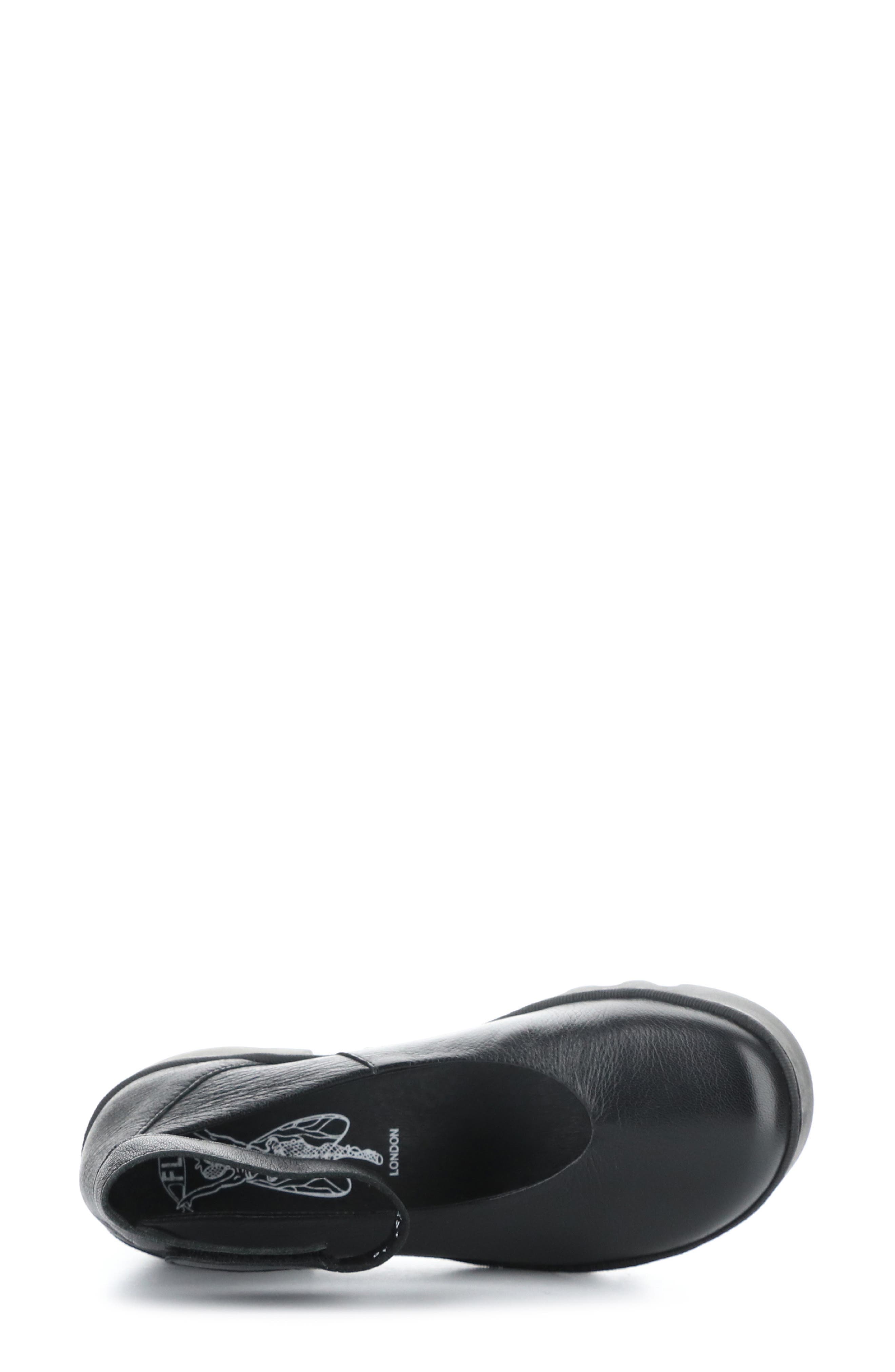 Fly London Tiry Ankle Strap Pump, Alternate, color, 000 Black Mousse
