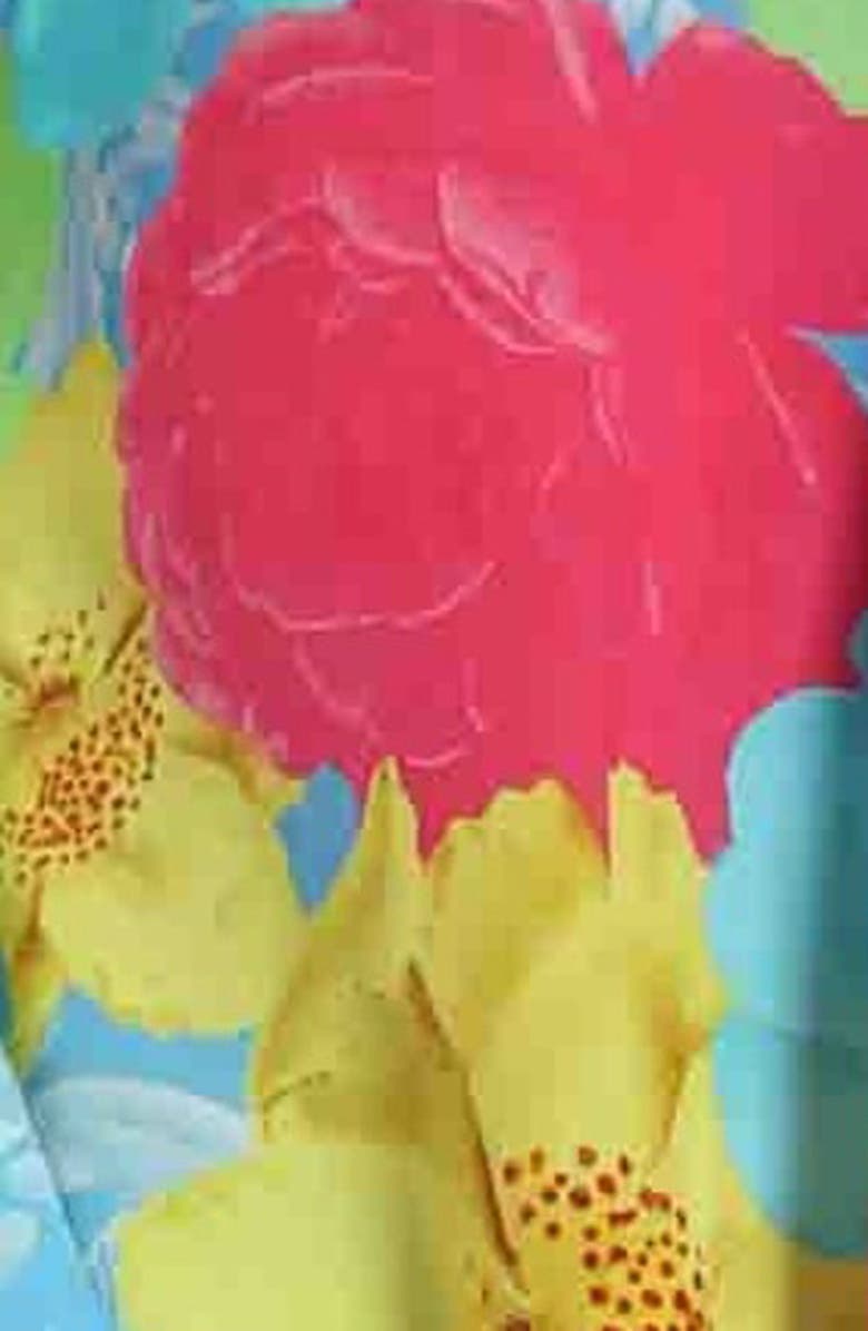 APNY Print Sleeveless Maxi Shirtdress, Alternate, color, Blue Multi