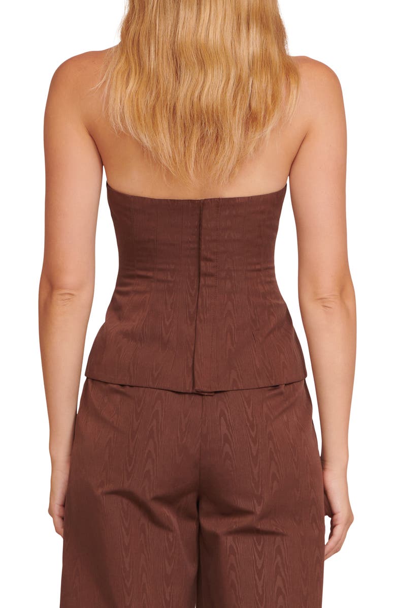 STAUD Woodgrain Tube Top, Alternate, color,