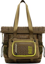 Desigual Mixed Media Big Backpack