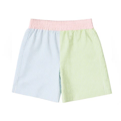 Stripe Seersucker Swim Trunk (Baby)