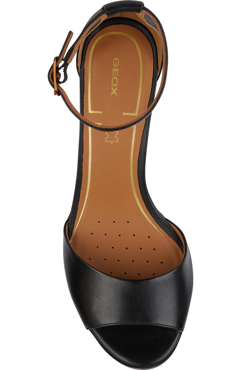 Geox Walk Pleasure Ankle Strap Platform Sandal, Alternate, color,