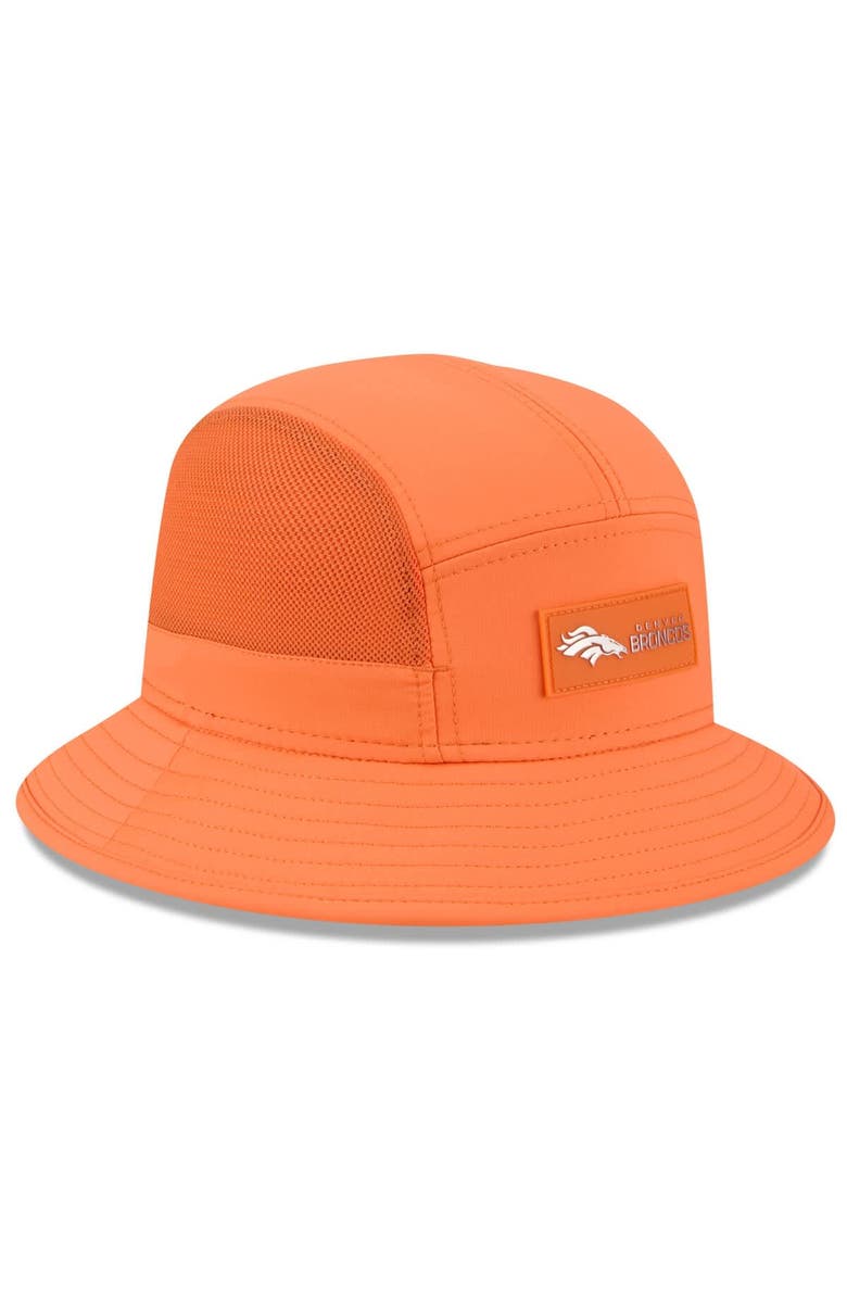 New Era Men's New Era Orange Denver Broncos 2025 Sideline Bucket Hat, Alternate, color, Orange