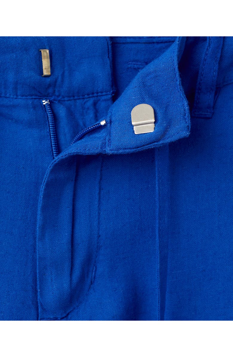 MANGO TEEN Straight Leg Pants, Alternate, color, Vibrant Blue