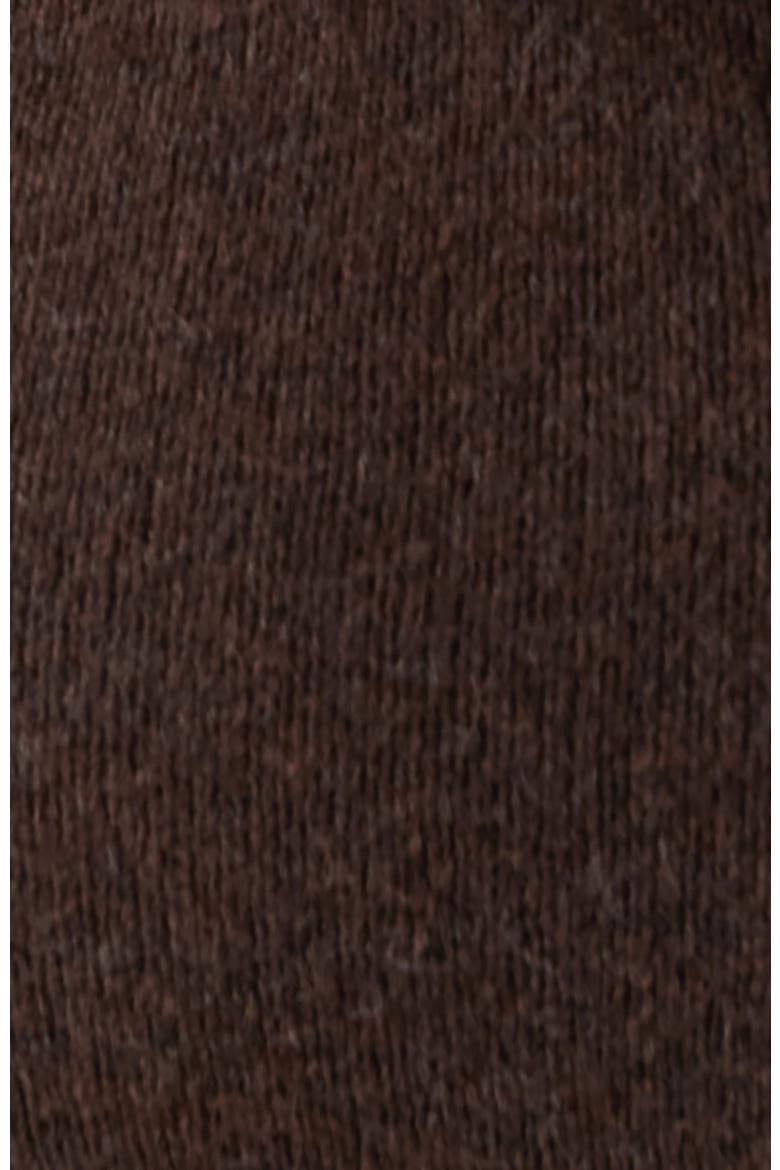 Tyla Off Shoulder Knit Maternity Dress, Alternate, color, Chocolate