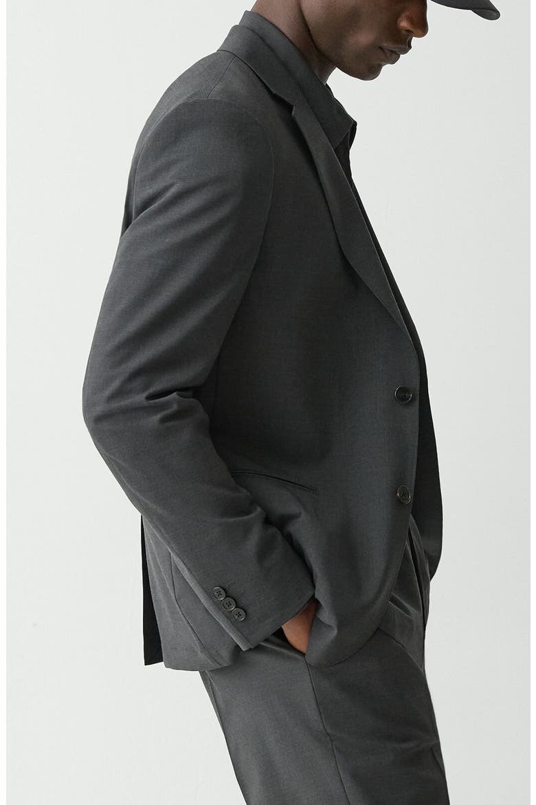 Clinton Travel Motion Wool Blend Blazer, Alternate, color, CHMG