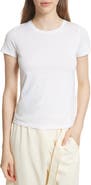 Vince Essential Crewneck Pima Cotton T-Shirt