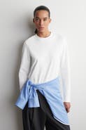 COS Clean Cut Long-Sleeved T-Shirt