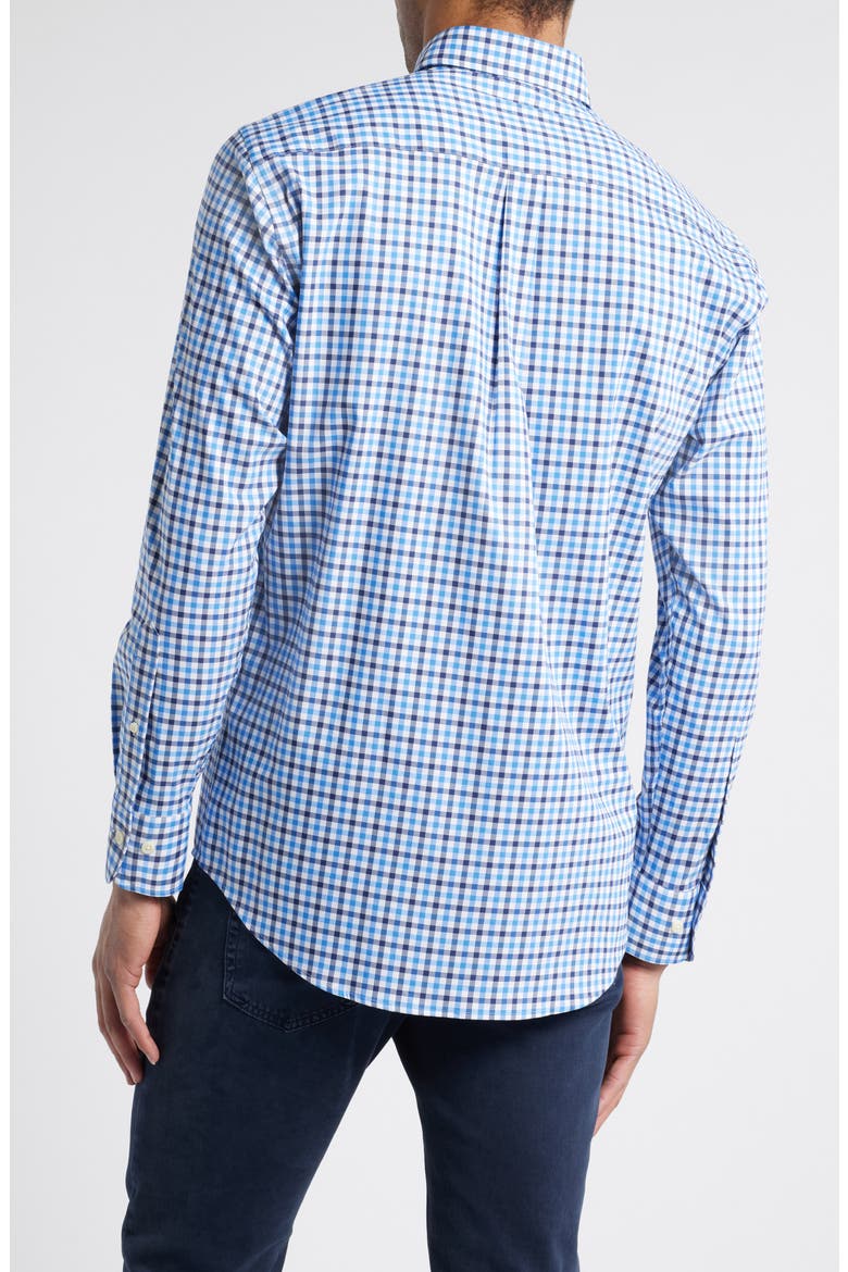 Gardner Crown Lite Performance Button-Down Shirt, Alternate, color, PACIFIC