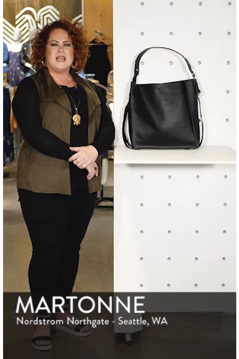 Voltaire North/South Leather Tote video