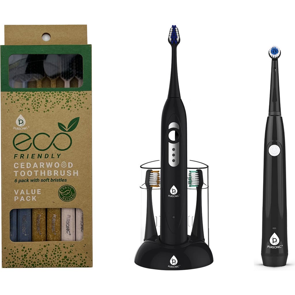 Pursonic Ultimate Oral Care Collection In Black