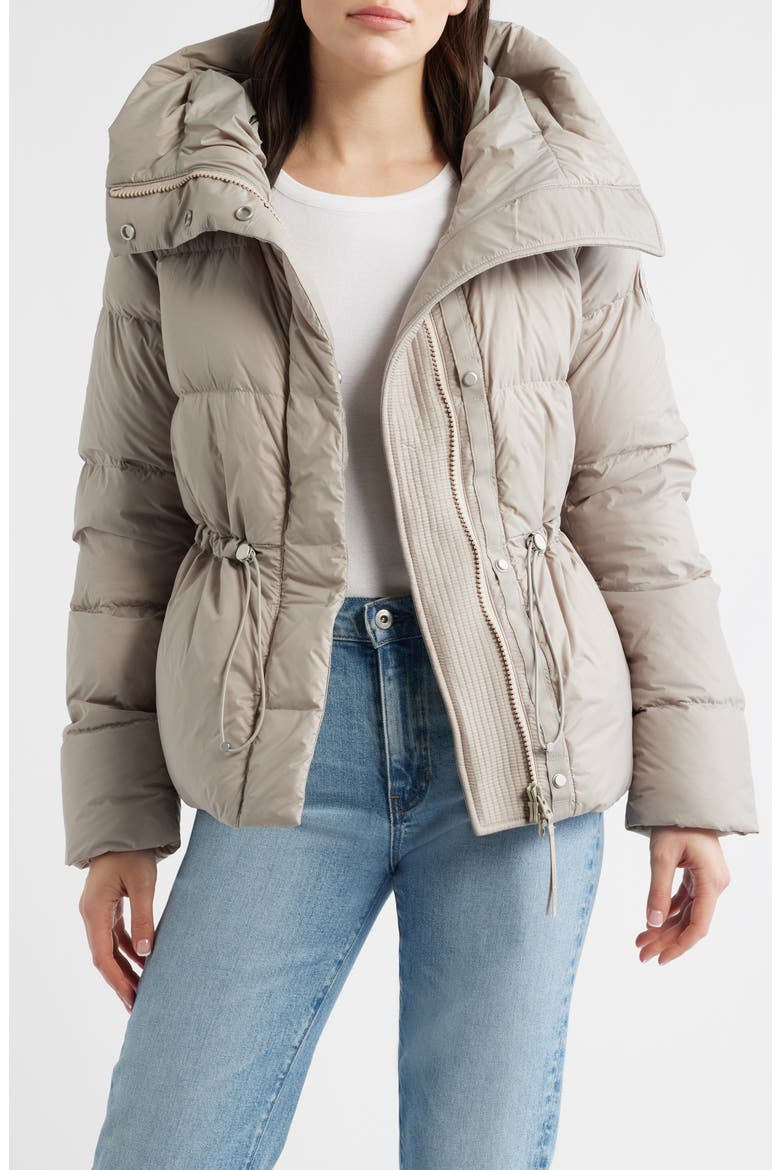 Montgomery Tonal Label 750 Fill Power Down Jacket, Alternate, color, LIMESTONE - CALCAIRE
