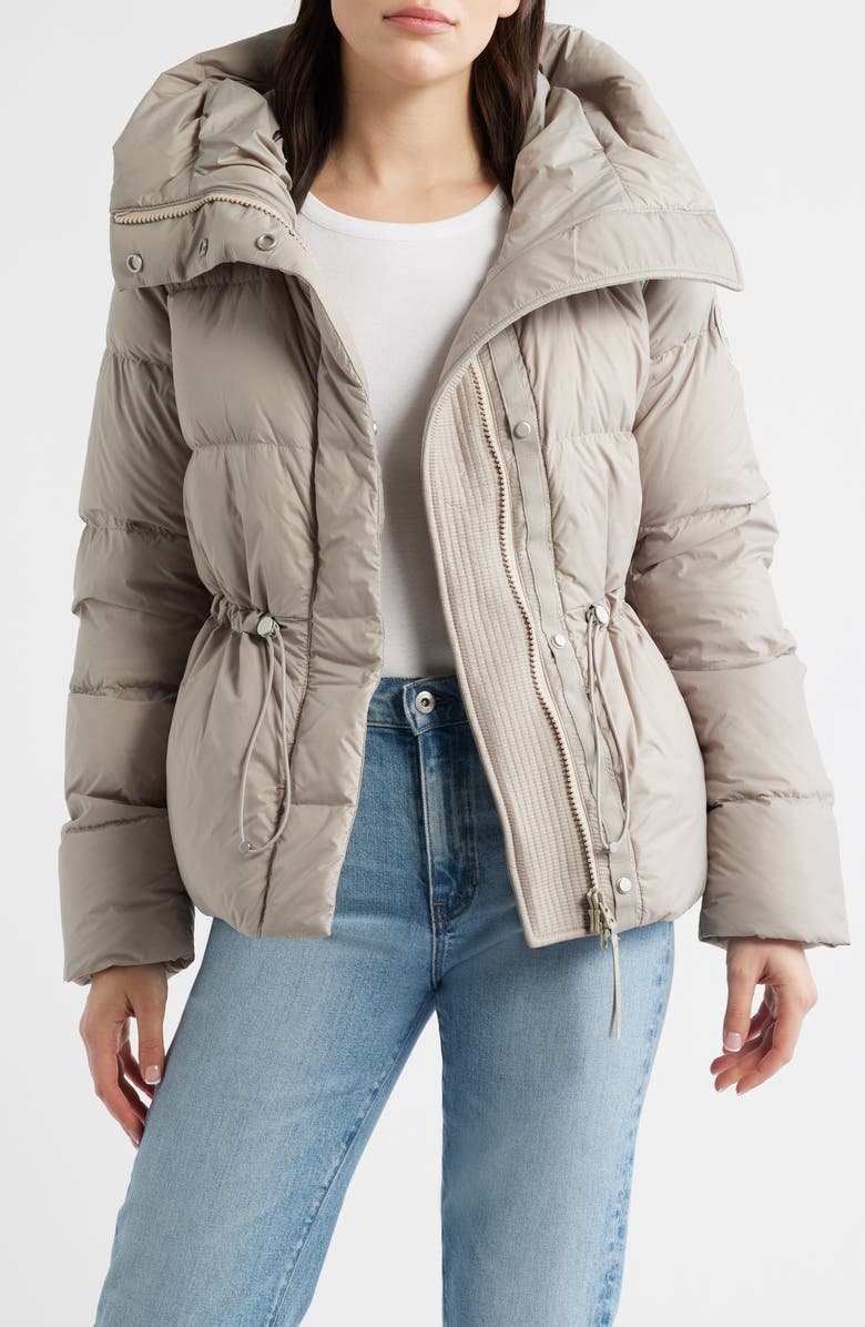 Canada Goose Montgomery Tonal Label 750 Fill Power Down Jacket, Alternate, color, Limestone - Calcaire