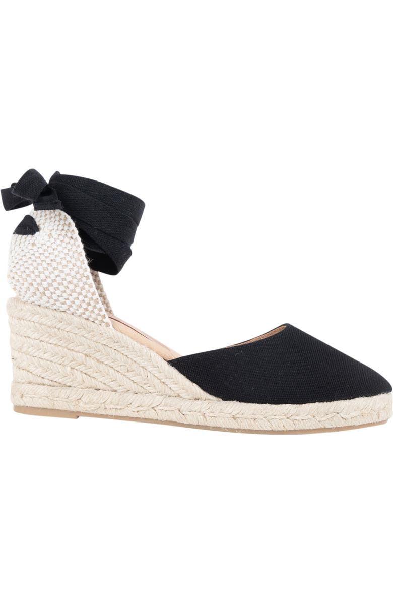 patricia green Leon Espadrille Lace-Up Wedge, Alternate, color,