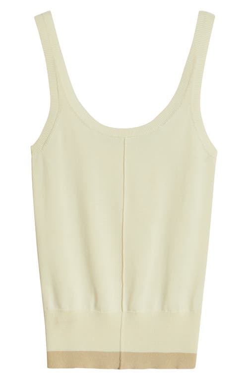 Solid & Striped The Nessa Sweater Tank In Brule