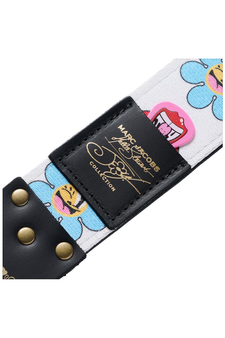 x Marc Jacobs Gibson Joy Guitar Strap, Alternate, color, WHITE