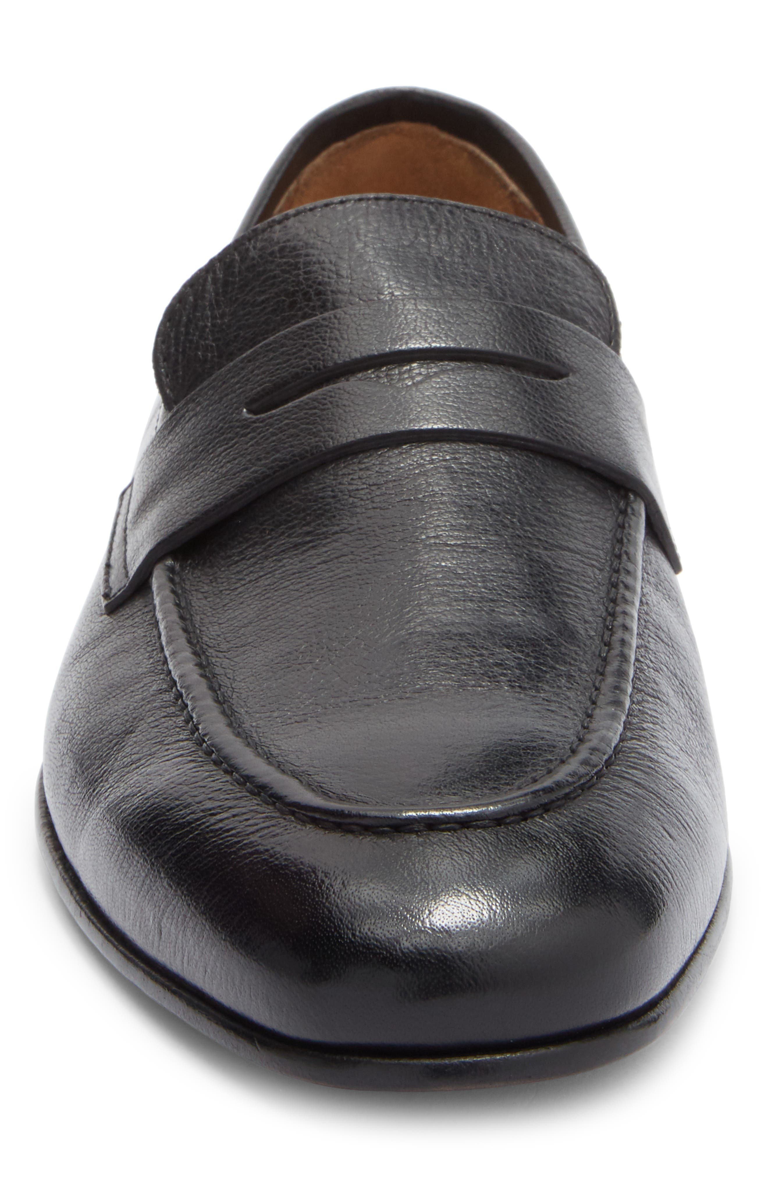 ANTONIO MAURIZI Penny Loafer, Alternate, color, Nero