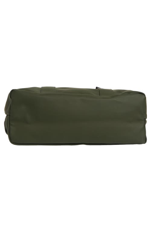 Rains Msn Cargo Waterproof Backpack In Green