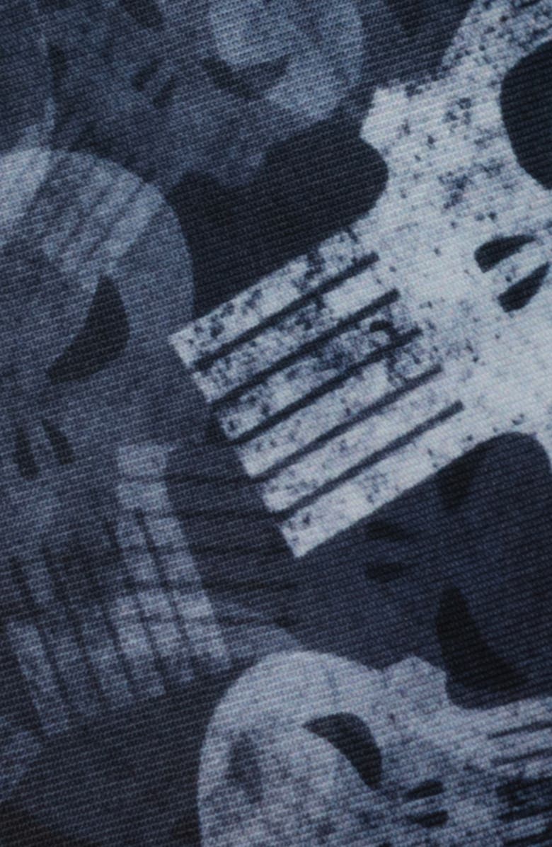 Cufflinks, Inc. x Marvel Punisher Tie, Alternate, color, Teal