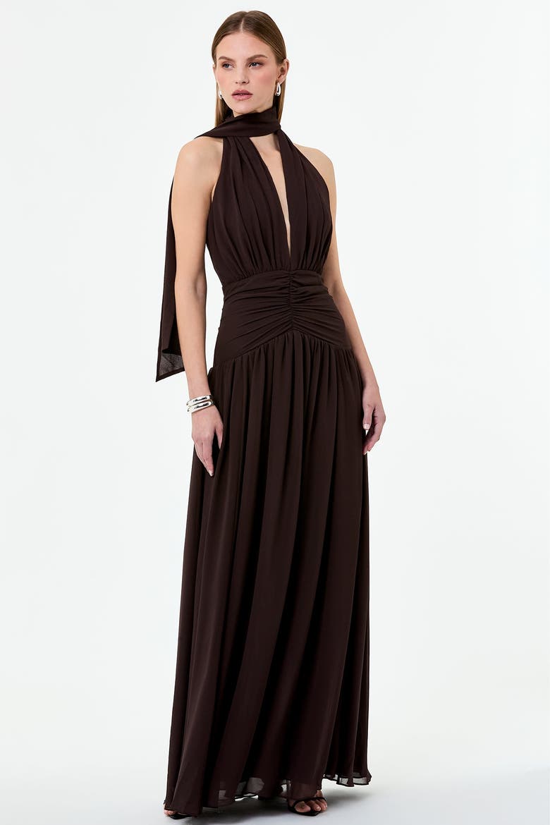 Arella Dress, Alternate, color, MOCHA