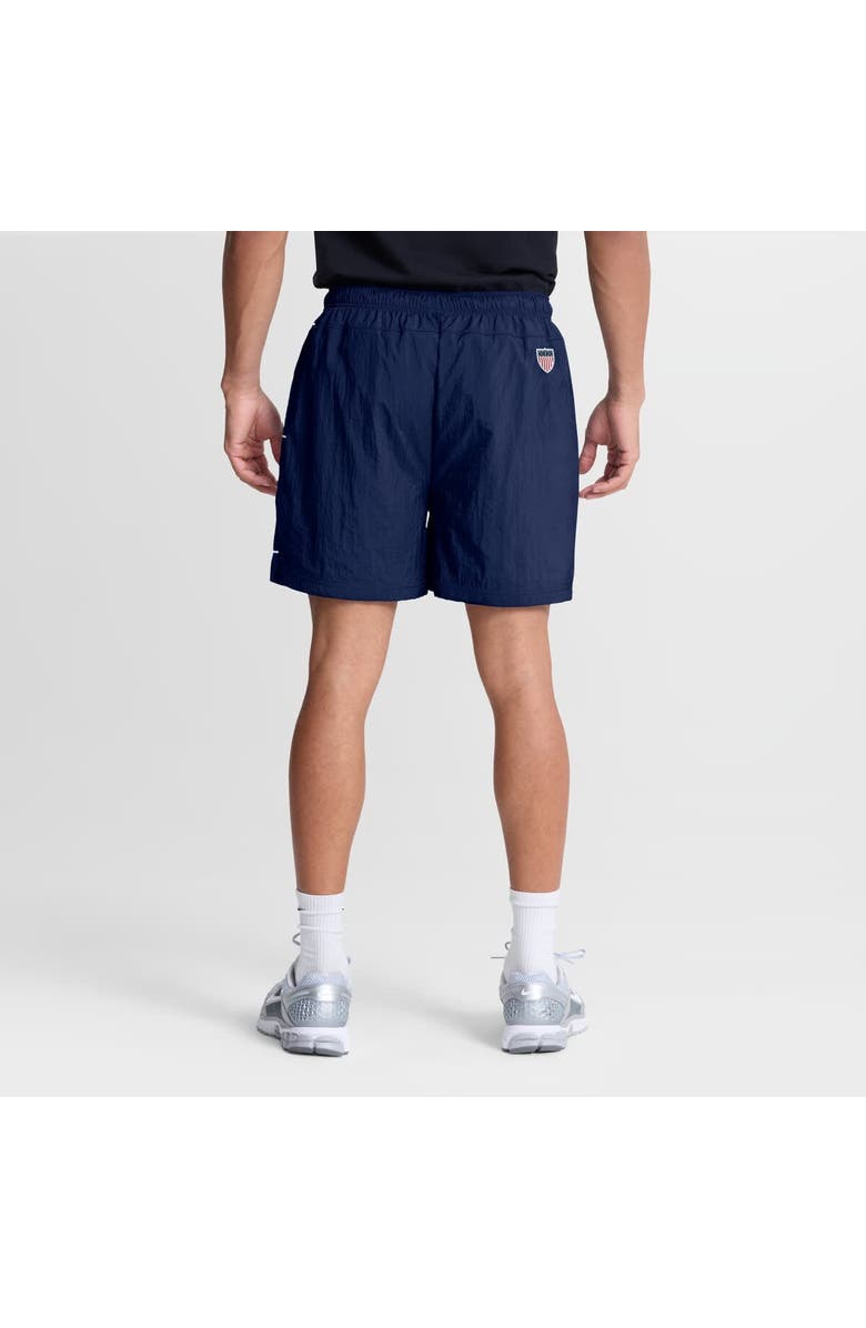 FANATICS Men's Fanatics Navy Team USA In the Zone Badge Woven Shorts, Alternate, color, Navy