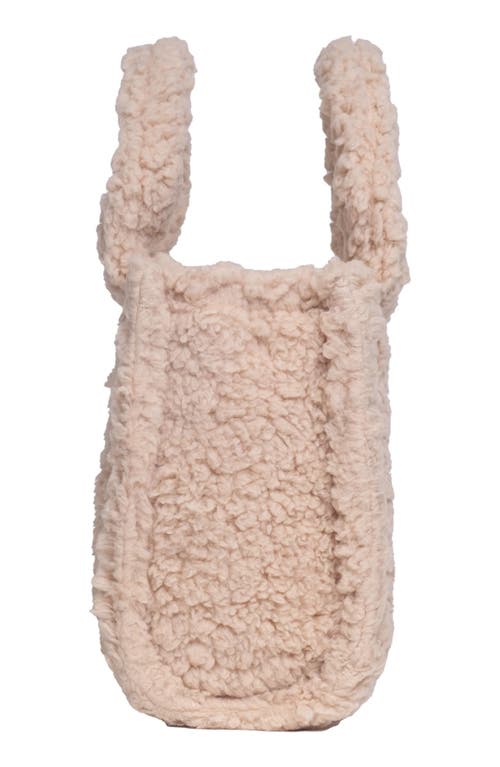 Mimish Kids' Faux Shearling Tote