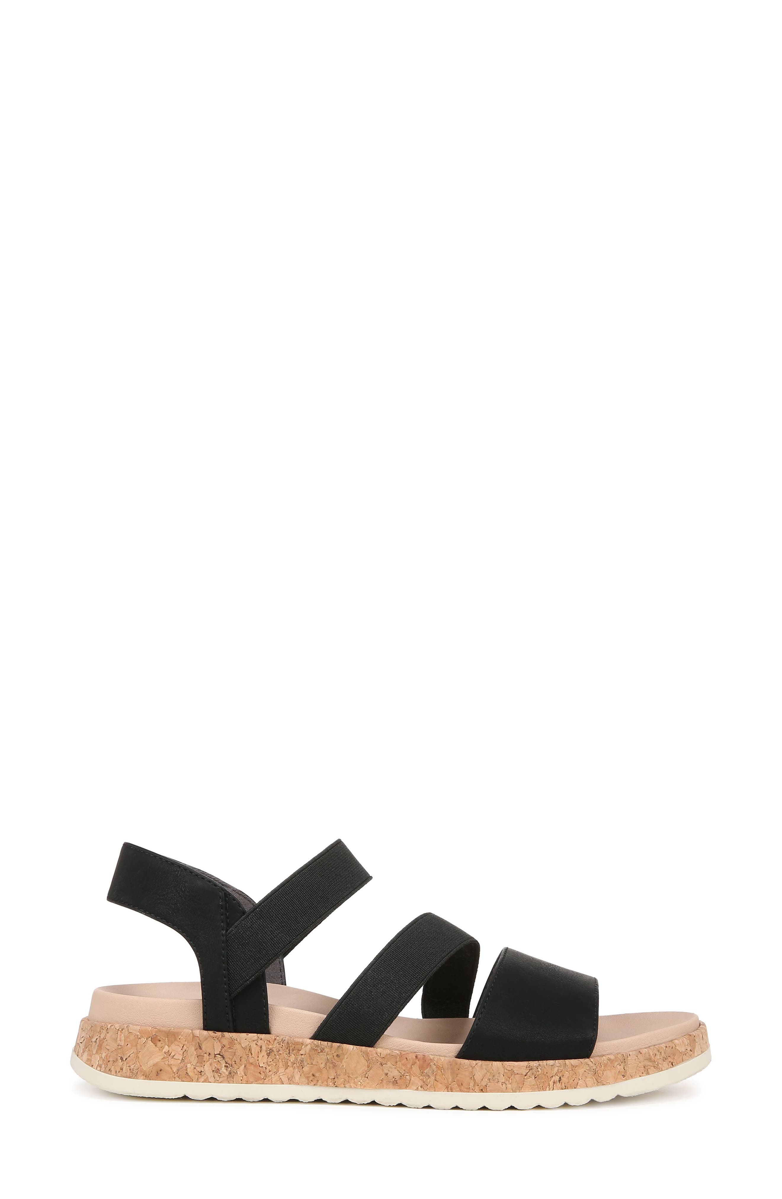 Isle Fun Sandal, Alternate, color, BLACK