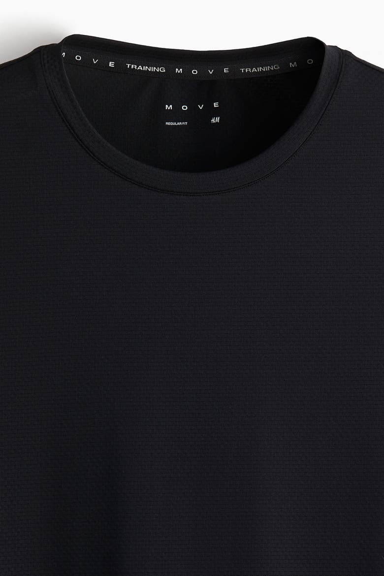 Mesh Sports T-shirt With Drymove�, Alternate, color, Black