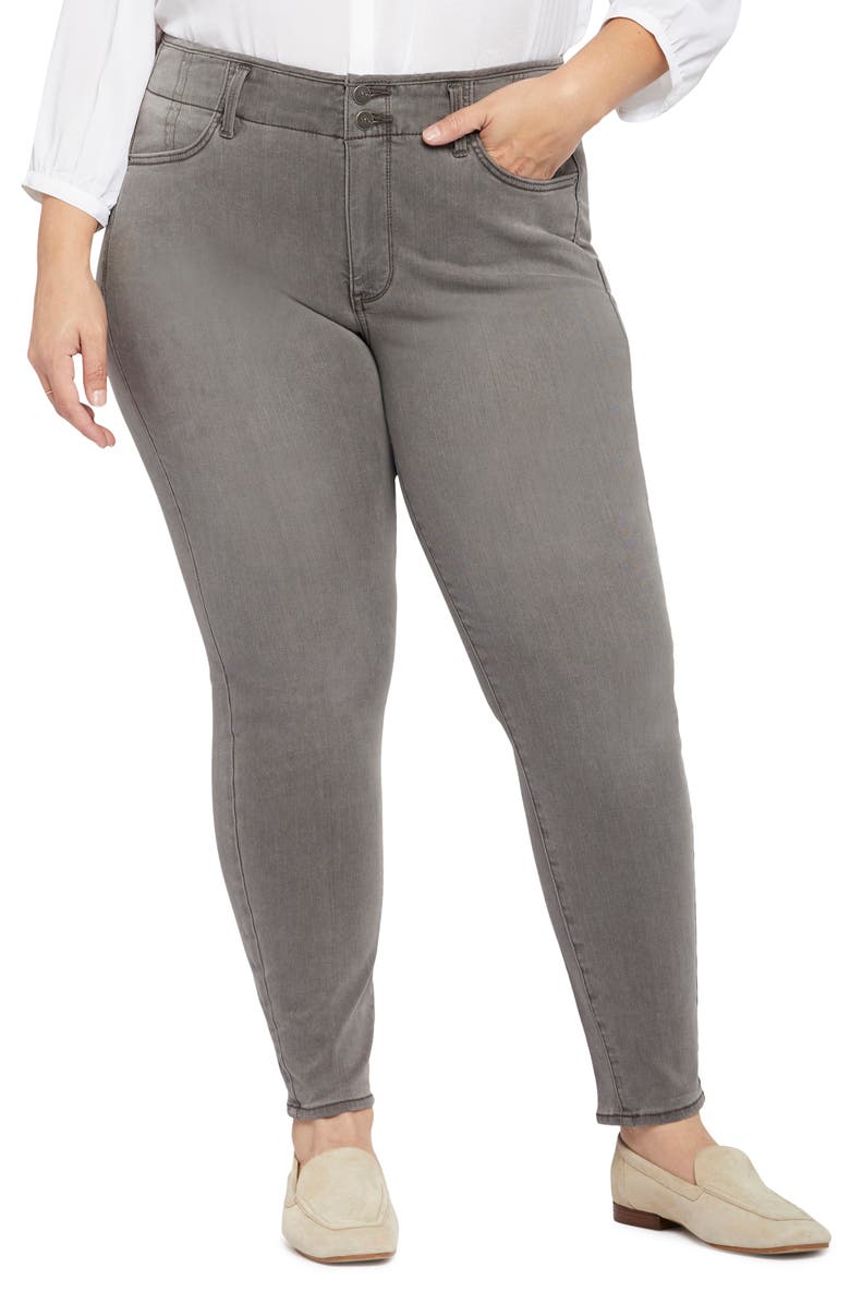 NYDJ Ami Hollywood High Waist Skinny Jeans, Main, color, Smokey Mountain