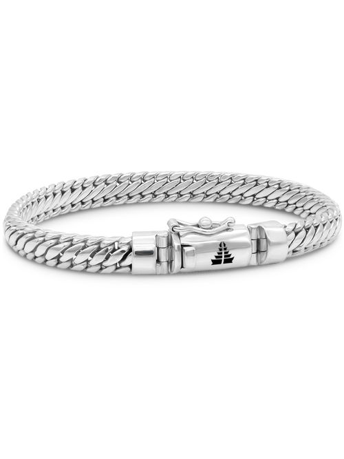 Devata Java 7mm Chain Bracelet In White