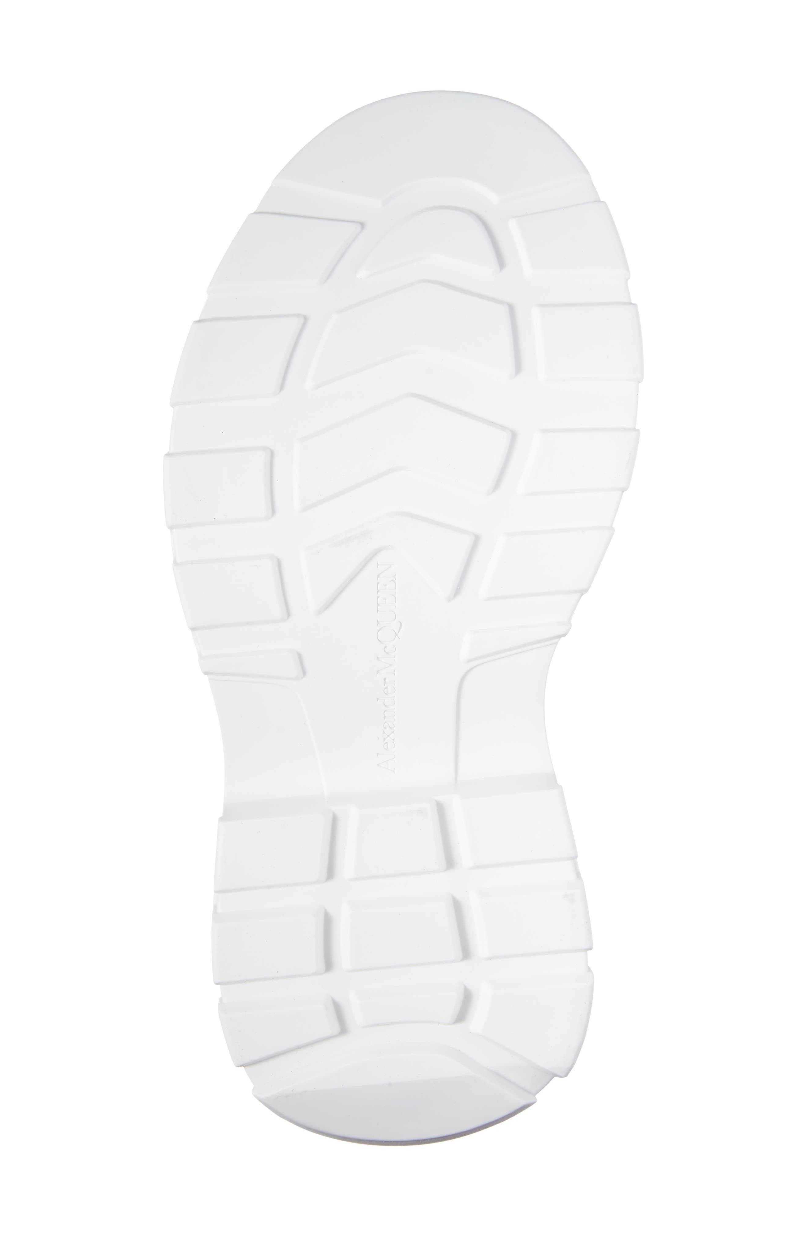 McQueen Tread Slick Embroidered Graffiti High Top Sneaker, Alternate, color, 