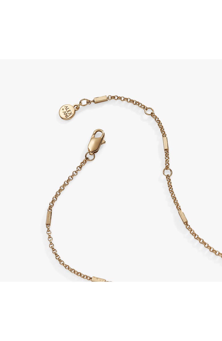 Alex and Ani Evil Eye Necklace, Alternate, color, Gold