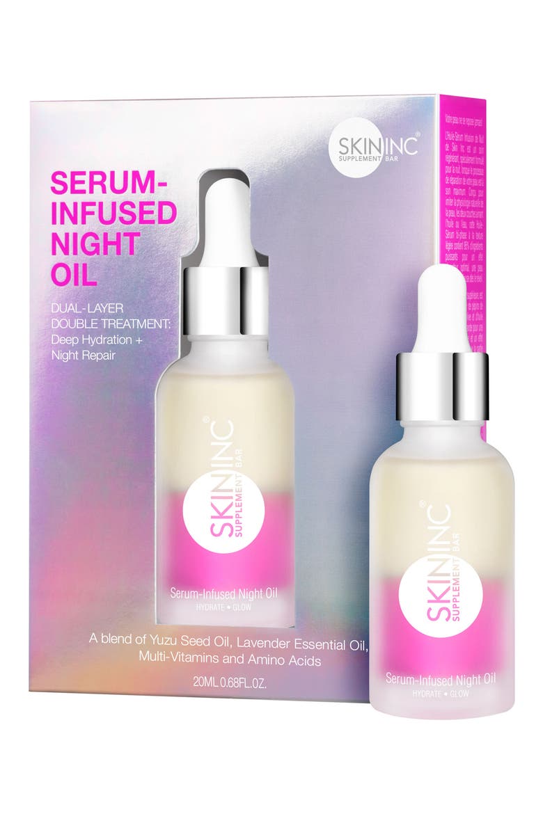 Skin Inc. Serum-Infused Night Oil, Alternate, color, NO COLOR