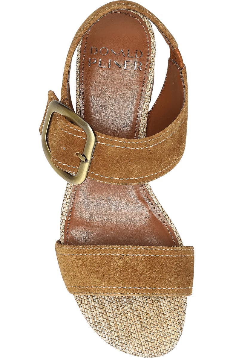 Donald Pliner Neve Lizard Embossed Mid Heel Sandal (Women) | Nordstromrack