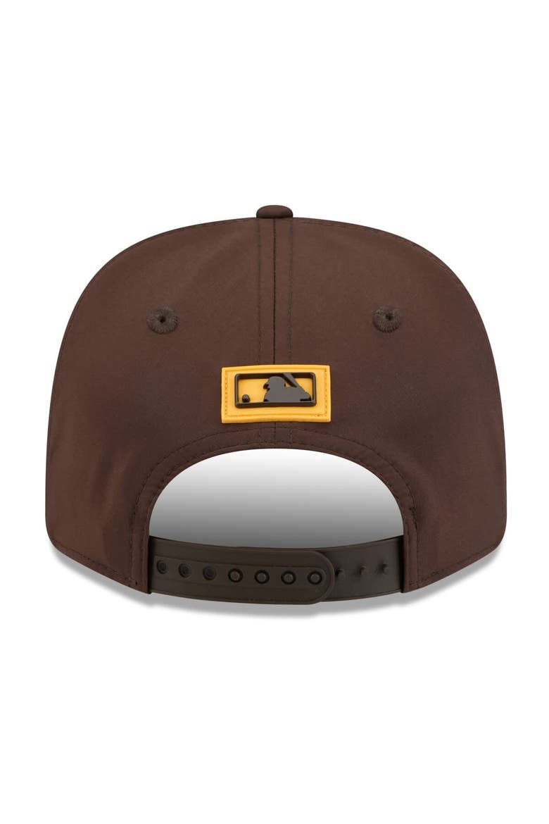 Men's New Era  Brown San Diego Padres 2026 Clubhouse 9SEVENTY Adjustable Hat, Alternate, color, Brown