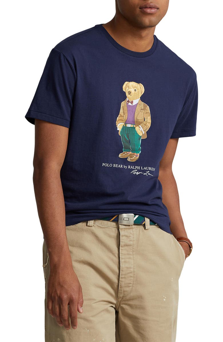 Polo Ralph Lauren Polo Bear Graphic T-Shirt, Main, color, 